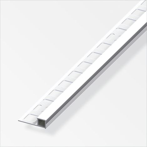 alfer Quadratprofil Aluminium eloxiert poliert chrom optik Vierkantrohre
