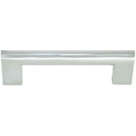 Poignée droite entraxe 128 mm zamak chromé CADAP 00327 4S
