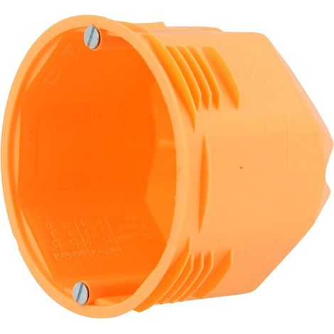 Boîte d’encastrement pour paroi creuse étanche à l’air 68 x 65 pour bois massif