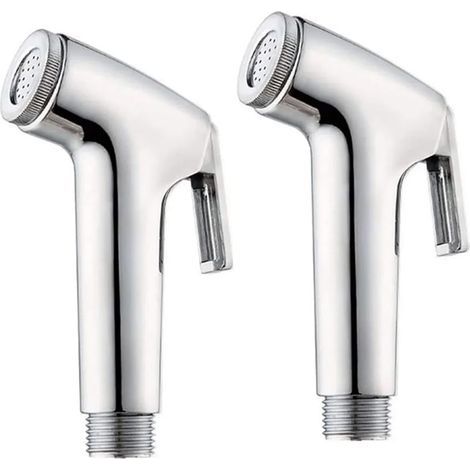 Set mit 2 tragbaren Hochdruck-Duschköpfen mit Ein-/Ausschalter für Toiletten, Bidets, Badewannen, Wohnmobile, Boote und Friseursalons (1/5)