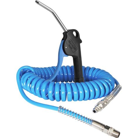 Lacme – Soufflette progressive 110 mm pour espaces confinés – Tuyau spiral pro en polyuréthane – Raccords tournants – 328000