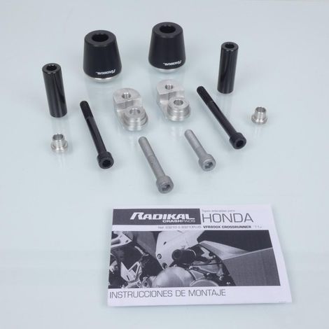 Tampon pare carter Radikal pour moto Honda VFR 800 X Crossrunner (1/3)