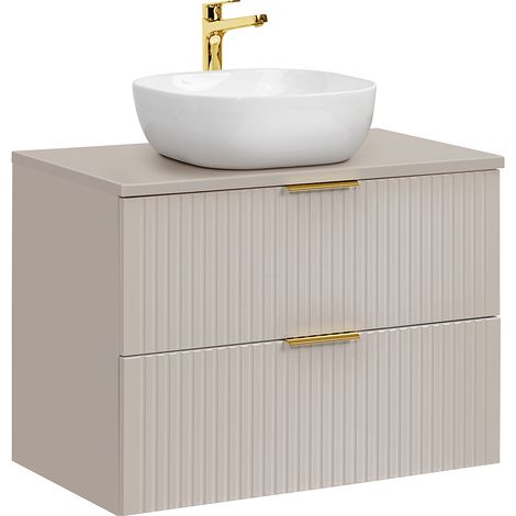 Waschtisch 80cm, in Beige, ADELAIDE-56-CASHMERE (1/5)