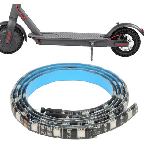 Bandes LED colorées pour scooter Xiaomi M365 1S - Éclairage décoratif nocturne pour trottinette électrique