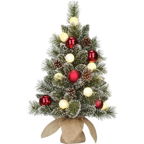 Black Box Trees Sapin de Noël artificiel Vert H60xl39xL39cm (1/4)