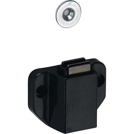 Chiusura magnetica a scatto D7 / GP 9 Ku.schwarz 0,7-1,1 kg Hettich (Per 20)