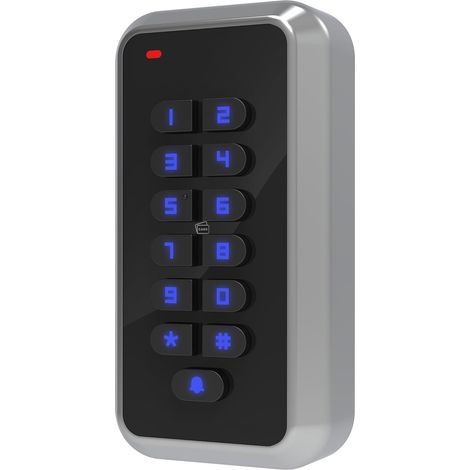 Lecteur de carte de clavier de contrôle d'accès RFID 125khz étanche interface Wiegand 26 bits (1/5)