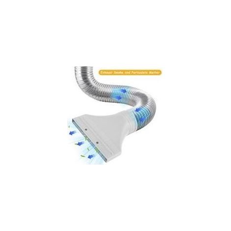Adaptateur de Fenêtre pour Tuyau d'Évacuation de Climatiseur, Passage Plat pour Tuyau d'Évacuation, Adaptateur pour Fenêtres de Toit et Fenêtres Inclinables (1/4)
