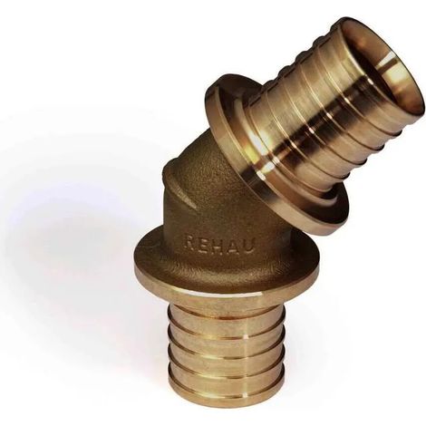 REHAU Bogen RAUTITAN RX+ 63 - 63, 45 Grad, 14563101001