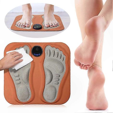 Regeneratives 3D-EMS-Fußmassagegerät, 15 Intensitätsstufen und 6 Modi, zur Linderung von Fuß- und Beinschmerzen, elektrisches Impulstherapiegerät zur Muskelentspannung für zu Hause. (1/5)