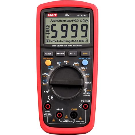 Multimètre numérique True RMS UNI-T UT139C