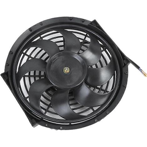 10-Zoll-Auto-Klimaanlagenlüfter, 12-V-Slim-Lüfter, universeller Push-Pull-Elektrolüfter, Kühlerlüfter (1/5)