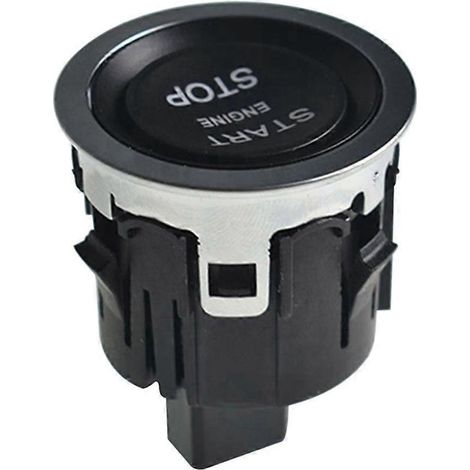 Bouton de démarrage moteur avancé 1 pression, interrupteur LR068334 en ABS pour véhicules, remplacement pièce d'allumage. (1/4)