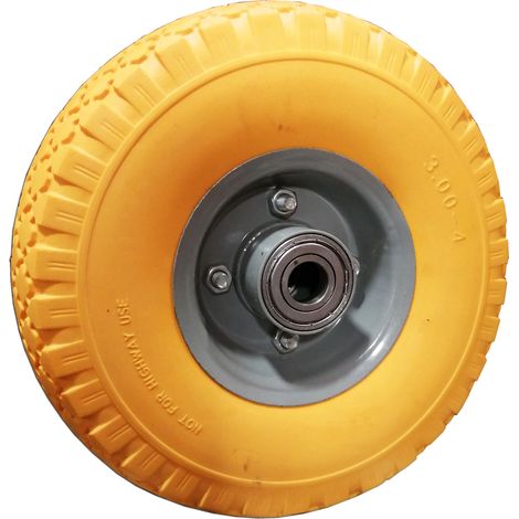 Roue pleine pour chariot élévateur d'entrepôt Impinch 260x75mm axe 20mm
