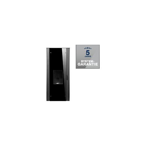 Buderus Heizungspaket Pellet LogaplusB10 Logastyle Lamina Wasser schwarz 9,3 kW - 7739615526 von Buderus