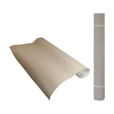 Cartón ondulado HL 100 cm x 50 yd – Protección para suelos – Rollo resistente