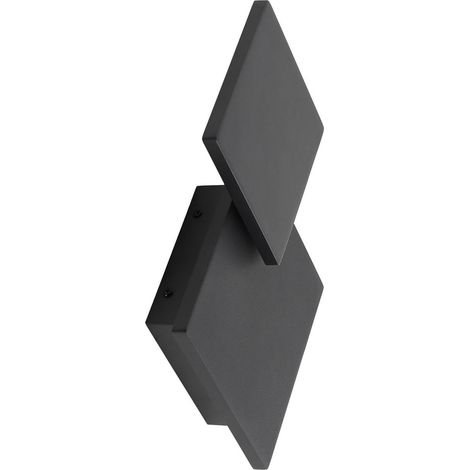 LED-vägglampa, vägglampa inomhus "Elrik" aus metaller für hall von Lucande