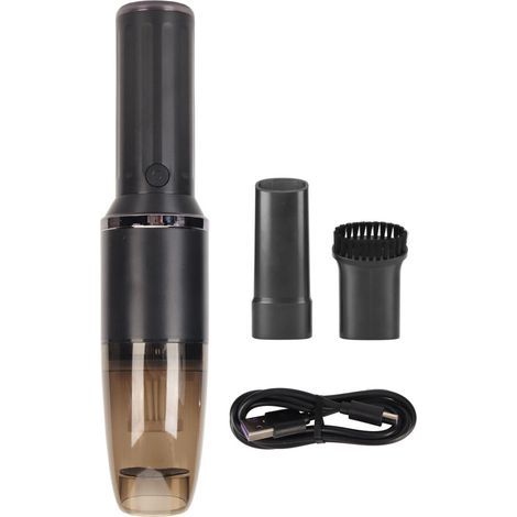 Cet aspirateur de voiture portable et compact offre une puissante aspiration de 9 000 Pa. Léger et maniable, il convient à diverses situations de nettoyage, comme la voiture, la maison ou le bureau. S (1/2)