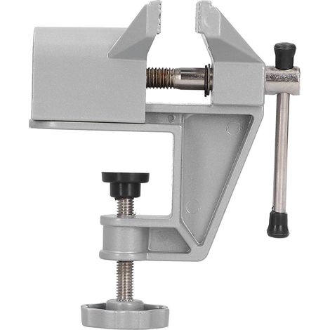 Étau d'établi en alliage d'aluminium, mini étau fixe de table, outil de serrage d'établi de bureau SK-290 (1/5)