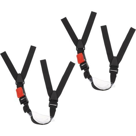 Jugulaire pour casque de sécurité, 2 pièces, ceinture de menton pour casque de sécurité, installation rapide, ajustement confortable pour les travailleurs de la construction (1/4)