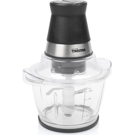 Tristar BL-4024 Tritatutto Elettrico 400W Contenitore Vetro 1L 4 Lame Acciaio Inox