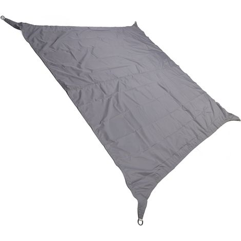 Voile d'ombrage professionnelle imperméable et respirante, bloquant 90 % des UV, pour terrasse et jardin. (1/5)