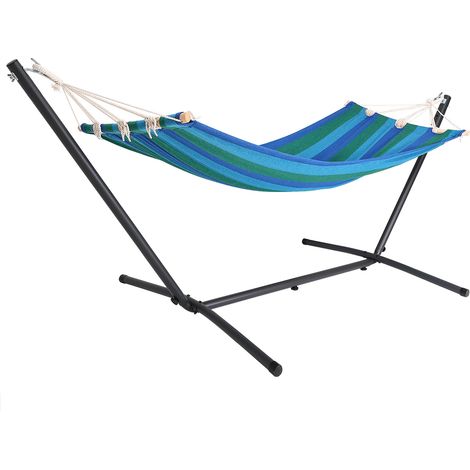 Detex Amaca con telaio in metallo supporto portata fino a 100 kg Blu (1/5)