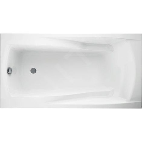 Cersanit Zen - Baignoire 170 x 85 cm, pieds inclus, blanc S301-128 (1/3)
