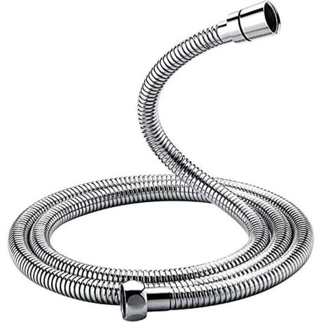 Flexible De Douche 3M En Acier Inoxydable Anti Torsion . Tuyau De Douche Raccord Standard G 1/2 Universel. Accessoires Salle De Bains Adaptable À Toutes Les Douchettes (1/5)