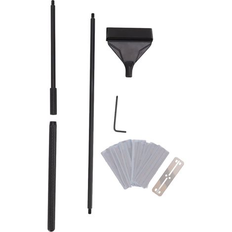 Grattoir à algues pour aquarium, brosse double usage pour nivellement du sable et élimination des algues. (1/5)