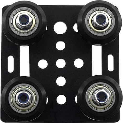 V Gantry Plate with V-Wheels for 2020 V-Type Aluminum Profile for 3D Printers (1/5)