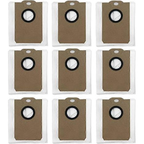 9er-Pack Staubbeutel für Cecotec Conga 2299 Ultra Home X-Treme Genesis/ LIECTROUX G7 / EVOLUTION AIRO White Sweeper Staubsauger (1/5)