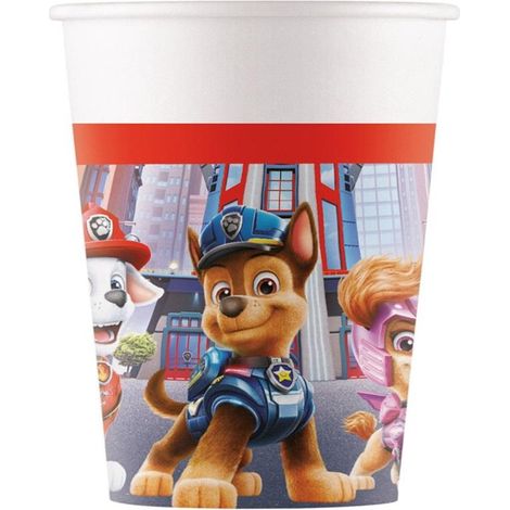 Paw Patrol Pappbecher 200 ml, 8 Stück