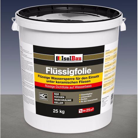 Flüssigfolie 25 kg Dichtfolie Duschabdichtung Abdichtfolie Bad Dusche Küche (1/3)