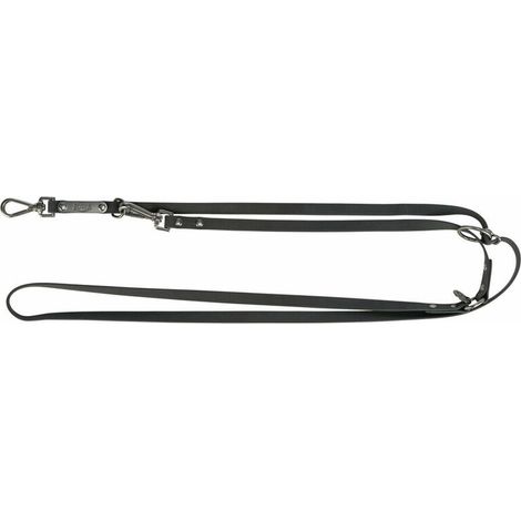 Ramal ajustable para perro Trixie CityStyle Negro S/M