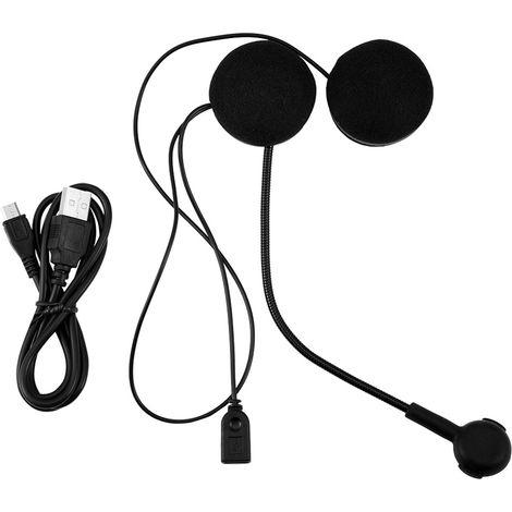 Écouteurs Bluetooth sans fil HIFI pour casque de moto avec microphone HD (1/5)