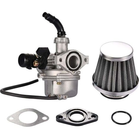 Carburateur PZ19 avec filtre à air de remplacement pour Kazuma Taotao Baja Roketa SUNL XR/CRF 50cc 70cc 90cc 110cc 125cc ATV Dirt Pit Bike Go Kart 4 roues chinois (1/4)