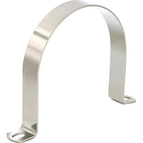 Collier de serrage à 2 trous, diamètre 100 mm, 4 pièces, pour la fixation de tuyaux robustes (1/4)