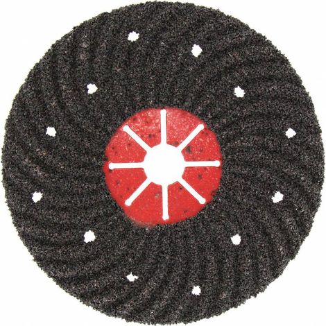 5 disques abrasifs semi-flexibles, diamètre 180 mm, grain 24, pour le meulage et la préparation de surfaces