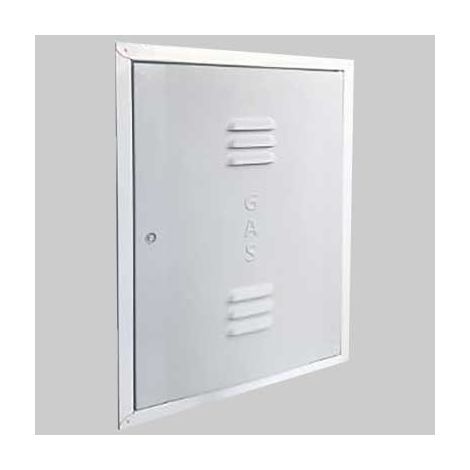 SPORTELLO PER CONTATORE GAS A NORMA UNI 9036 50 x 40 x 4,2 MADE IN ITALY