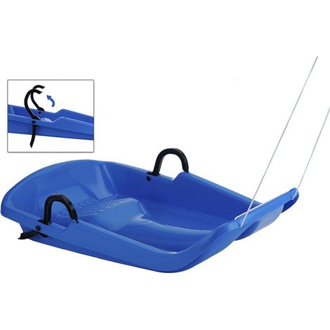 Luge Avec Double Frein 80x40x11,5cm (couleurs Assorties) (1/3)