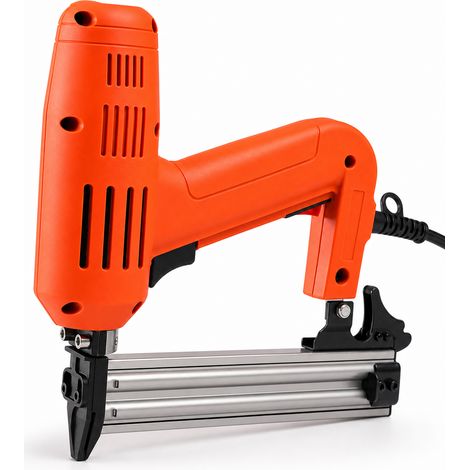 2-in-1 Pneumatic Nailer for Carpentry Orange 120 nails (1/5)
