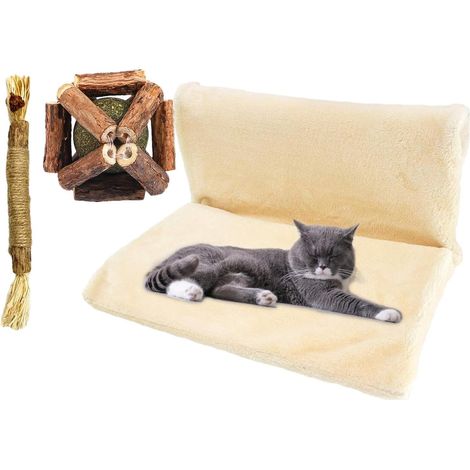 Hamac pour chat – Hamac pliable pour chaton, hamac de couchage doux à (1/5)