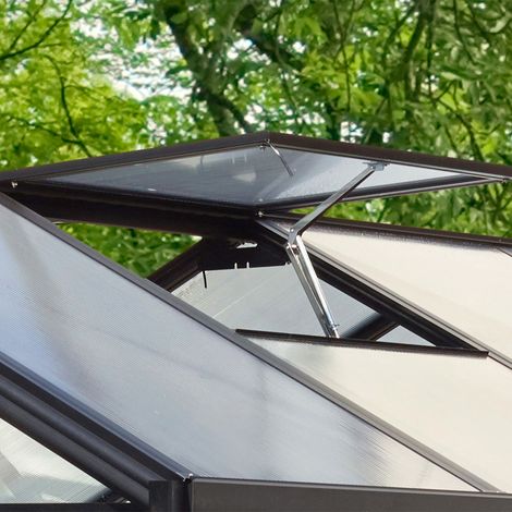 Vitavia Dachfenster für Gewächshäuser "Zeus" und "Zeus Comfort", schwarz