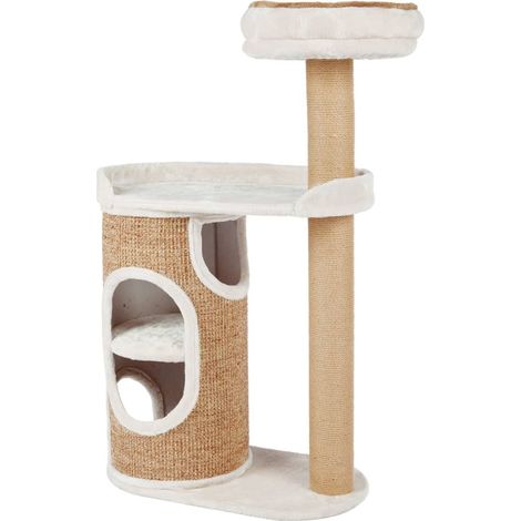 Trixie Falco albero per gatti grigio chiaro e marrone confortevole (1/5)