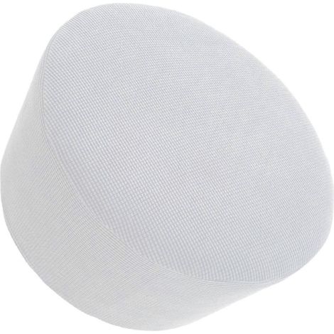 Housse de pouf ronde extensible pour repose-pieds et canapé, compatible avec chambre à coucher (1/5)