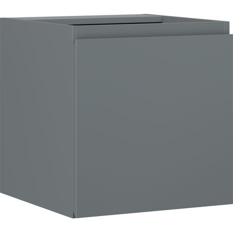 Mexen Orio mobiletto da bagno sottolavabo 45 cm, 1 porta, grafite opaco - 91A11-04547-1-BF66 (1/5)