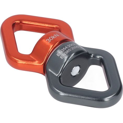 Spinner rotatif à 360° en forme de 8, dispositif de sécurité universel rotatif pour balançoire d'extérieur, orange et gris (1/5)