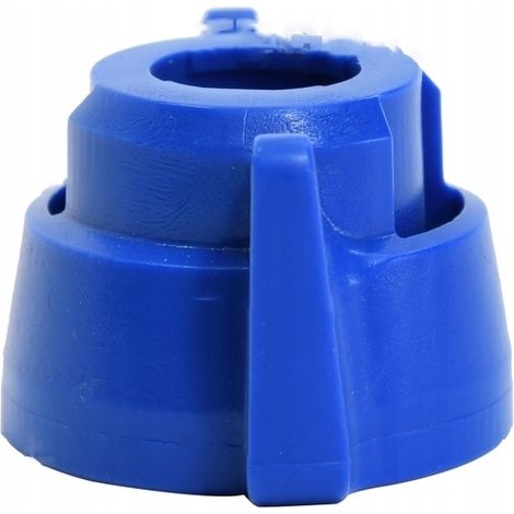Düsenkappe komplett blau/univ.