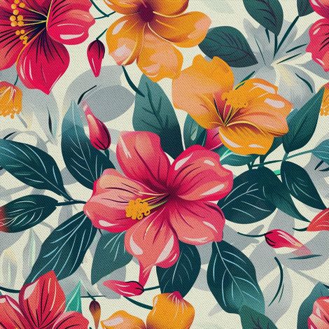 Tela decorativa para exteriores Oxford - Motiv Blumen I DX5649 (1/5)